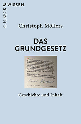 Kartonierter Einband Das Grundgesetz von Christoph Möllers
