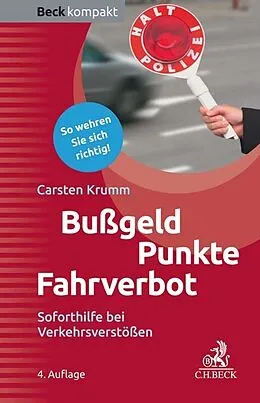 E-Book (epub) Bußgeld, Punkte, Fahrverbot von Carsten Krumm