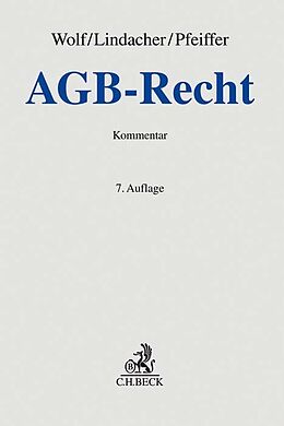 Fester Einband AGB-Recht von Manfred Wolf