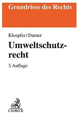 Kartonierter Einband Umweltschutzrecht von Michael Kloepfer, Wolfgang Durner