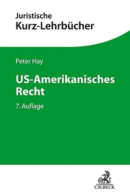 Kartonierter Einband US-Amerikanisches Recht von Peter Hay