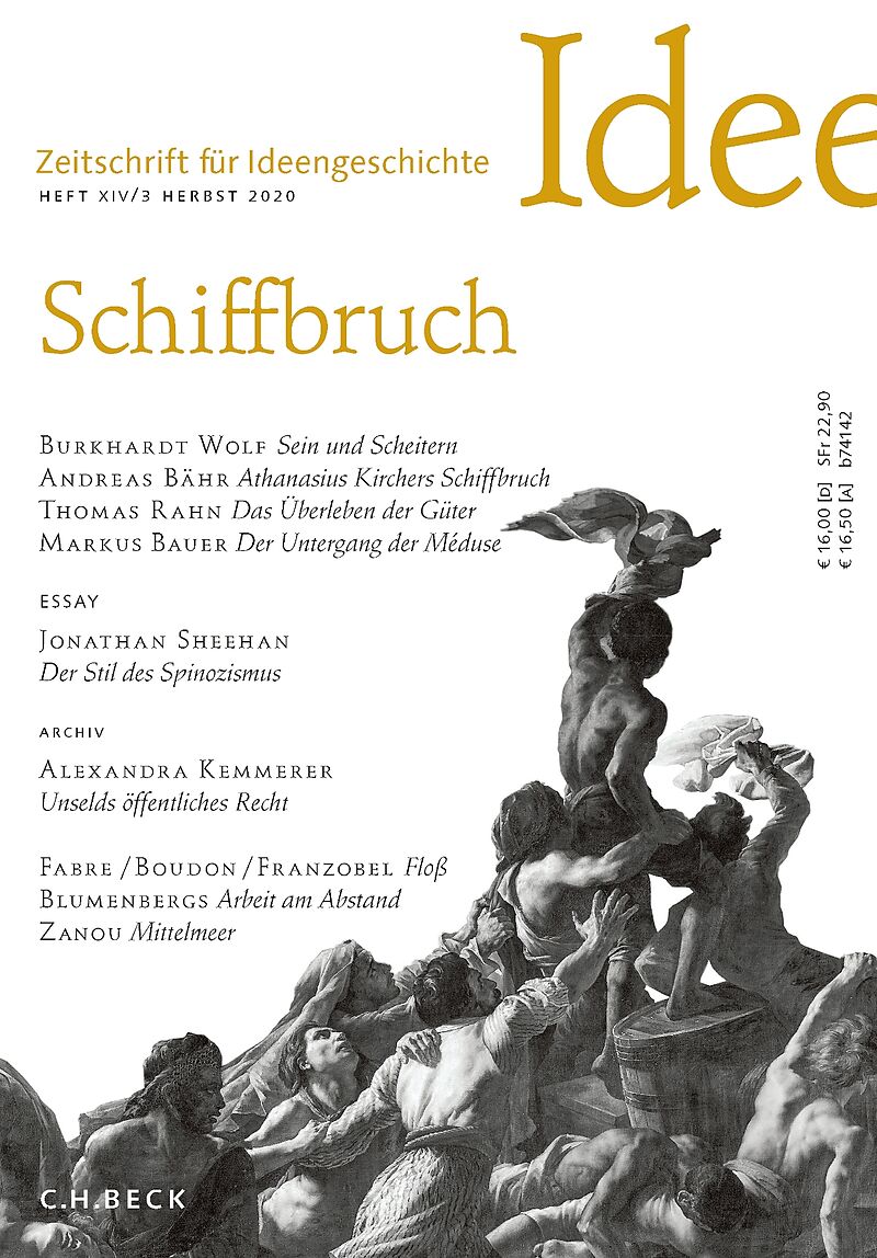 Zeitschrift für Ideengeschichte Heft XIV/3 Herbst 2020