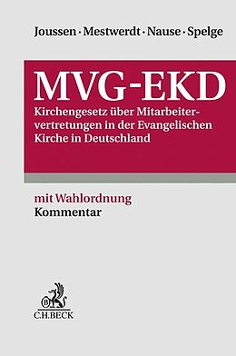 Fester Einband MVG-EKD von Jacob Joussen, Wilhelm Mestwerdt, Helmut u a Nause