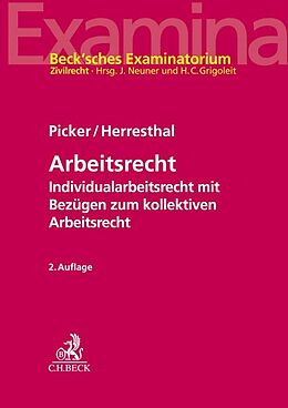 Kartonierter Einband Arbeitsrecht von Carsten Herresthal, Matthias Thume, Christian Picker