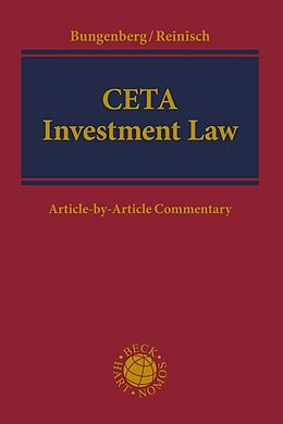Fester Einband CETA Investment Law von Marc Bungenberg, August Reinisch