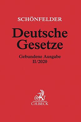 Fester Einband Deutsche Gesetze Gebundene Ausgabe II/2020 von 