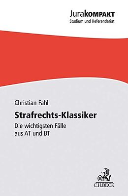 Kartonierter Einband Strafrechts-Klassiker von Christian Fahl