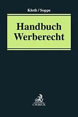 Fester Einband Handbuch Werberecht von 
