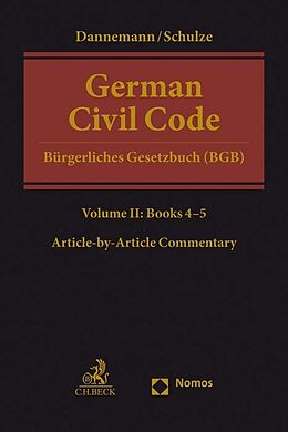 Fester Einband German Civil Code Volume II von Jonathon Watson