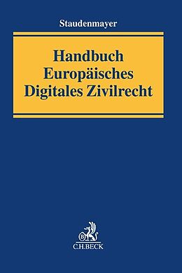 Fester Einband Handbuch Europäisches Digitales Zivilrecht von 