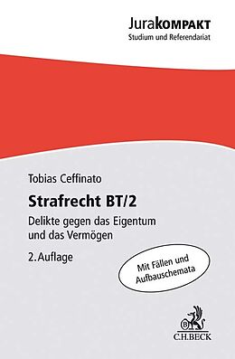 Kartonierter Einband Strafrecht BT/2 von Tobias Ceffinato