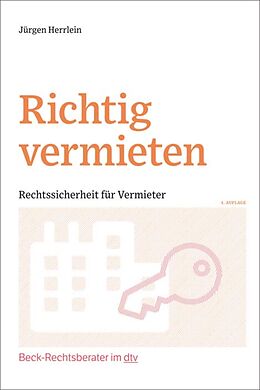 E-Book (pdf) Richtig vermieten von Jürgen Herrlein