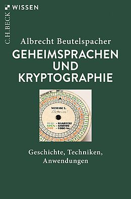 Kartonierter Einband Geheimsprachen und Kryptographie von Albrecht Beutelspacher