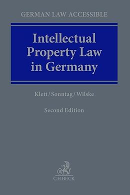 Fester Einband Intellectual Property Law in Germany von Alexander R. Klett, Matthias Sonntag, Stephan Wilske