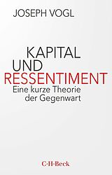 Kartonierter Einband Kapital und Ressentiment von Joseph Vogl