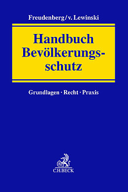 Fester Einband Handbuch Bevölkerungsschutz von 