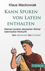 E-Book (pdf) Kann Spuren von Latein enthalten von Klaus Mackowiak