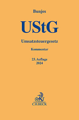 Fester Einband Umsatzsteuergesetz von Johann Bunjes, Reinhold Geist