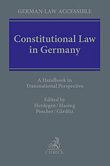 Livre Relié Constitutional Law in Germany de 