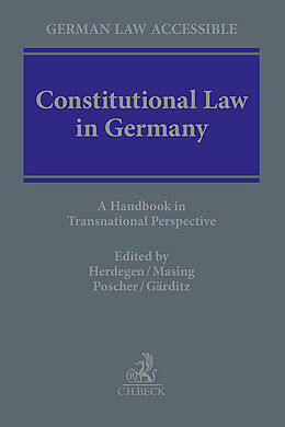 Livre Relié Constitutional Law in Germany de 