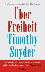 Fester Einband Über Freiheit von Timothy Snyder