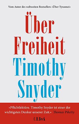 E-Book (epub) Über Freiheit von Timothy Snyder