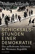 E-Book (pdf) Schicksalsstunden einer Demokratie von Volker Ullrich