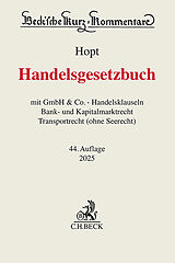 Fester Einband Handelsgesetzbuch von Klaus J. Hopt, Christoph Kumpan, Patrick C. Leyens