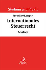 Kartonierter Einband Internationales Steuerrecht von Gerrit Frotscher