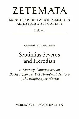 E-Book (pdf) Septimius Severus and Herodian von Chrysanthos S. Chrysanthou