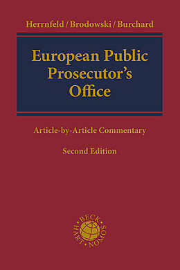 Livre Relié European Public Prosecutor's Office de Hans-Holger Herrnfeld, Dominik Brodowski, Christoph Burchard