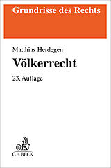 Kartonierter Einband Völkerrecht von Matthias Herdegen