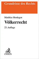 Kartonierter Einband Völkerrecht von Matthias Herdegen
