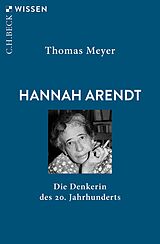 Kartonierter Einband Hannah Arendt von Thomas Meyer