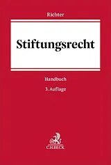 Fester Einband Stiftungsrecht von 