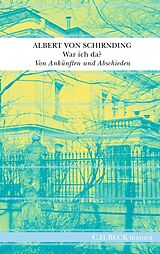 Fester Einband textura / War ich da? von Albert von Schirnding
