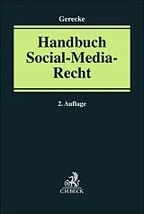 Fester Einband Handbuch Social-Media-Recht von 