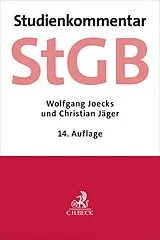 Kartonierter Einband Strafgesetzbuch. StGB von Wolfgang Joecks, Christian Jäger