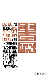 Kartonierter Einband Tao te king von Laotse