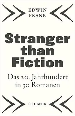E-Book (epub) Stranger than Fiction von Edwin Frank