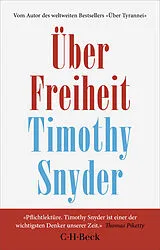 Kartonierter Einband Über Freiheit von Timothy Snyder