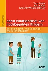 Kartonierter Einband Sozio-Emotionalität von hochbegabten Kindern von 