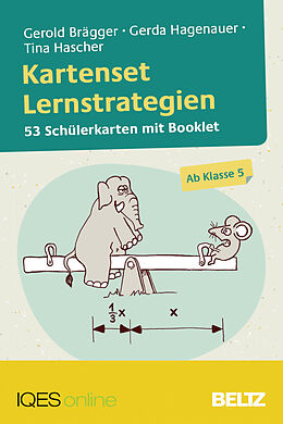 Textkarten / Symbolkarten Kartenset Lernstrategien von Gerold Brägger, Gerda Hagenauer, Tina Hascher