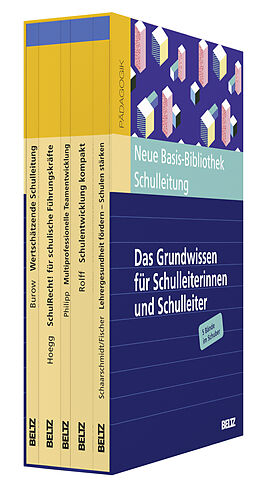 Kartonierter Einband Neue Basis-Bibliothek Schulleitung von Olaf-Axel Burow, Hans-Günter Rolff, Günther Hoegg