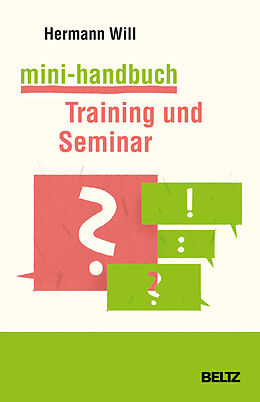 E-Book (pdf) Mini-Handbuch Training und Seminar von Hermann Will