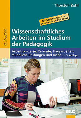 E-Book (pdf) Wissenschaftliches Arbeiten im Studium der Erziehungs- und Bildungswissenschaften von Thorsten Bohl