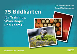 Textkarten / Symbolkarten 75 Bildkarten für Trainings, Workshops und Teams von Sonia Weidenmann, Bernd Weidenmann