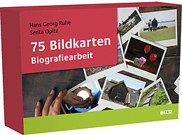 Kartonierter Einband 75 Bildkarten Biografiearbeit von Hans Georg Ruhe