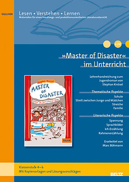 Fester Einband »Master of Disaster« im Unterricht von Marc Böhmann