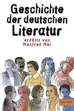 Kartonierter Einband Geschichte der deutschen Literatur von Manfred Mai